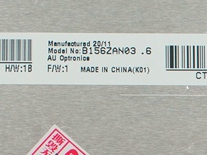 AUO B156ZAN03.6 LCD